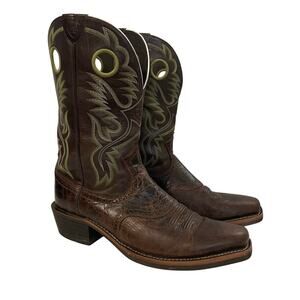 Ariat Men’s Brown Heritage Roughstock Cowboy Western Boots Size 13D